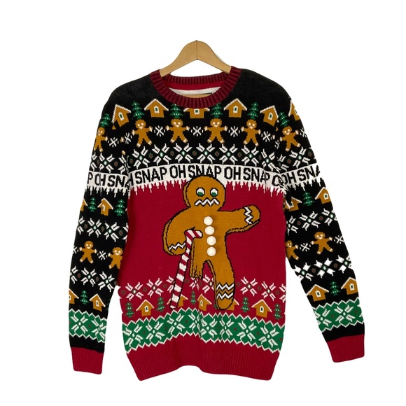 Ugly Christmas Sweater Sweaters Ugly Christmas Sweater Oh Snap
